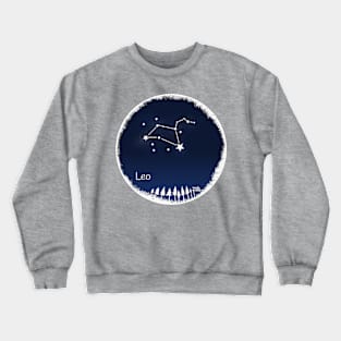 Leo zodiac Constellation Crewneck Sweatshirt